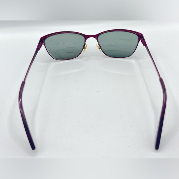 Diana Buchman Amice Purple Oval Sunglasses Frames Only - Picture 6 of 8